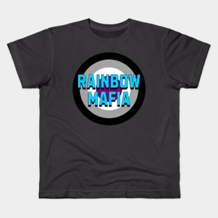 Rainbow Mafia Ace Pride Flag Kids T-Shirt